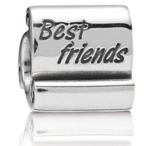 Pandora best friends charm for charm bracelet